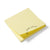 Cash Only Sticky Notes Yellow O/S