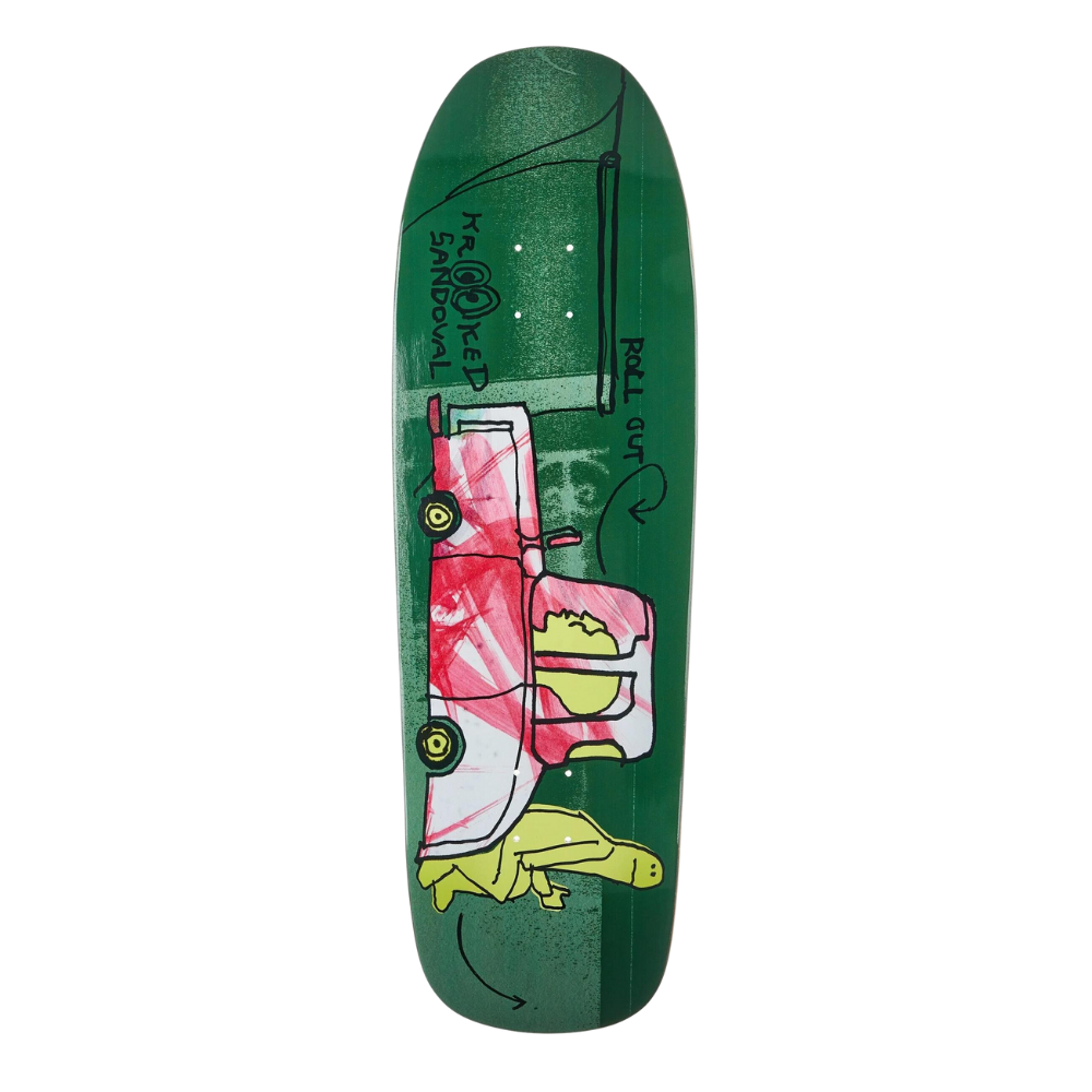 Krooked Roll Out Deck Sandoval 9.81