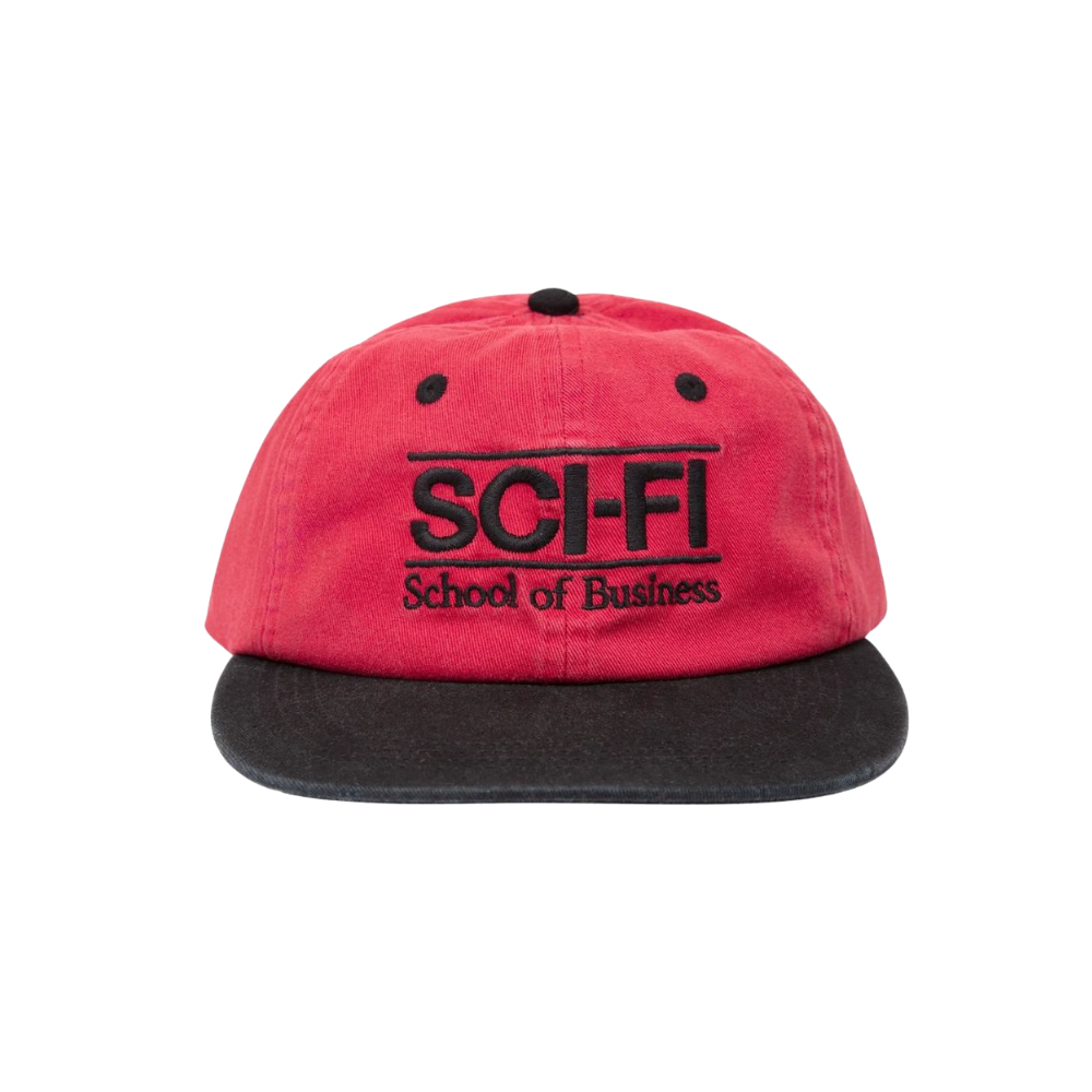 Sci-Fi Fantasy School of Business Hat -Red/Black