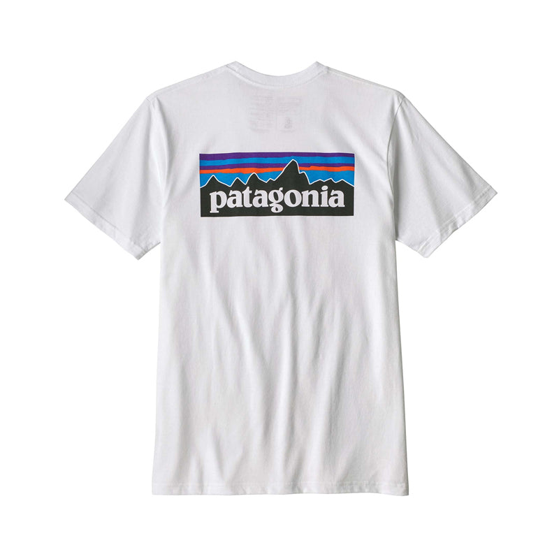 Patagonia M's P-6 Logo Responsibili Tee White - 1991 Skateshop Online Store