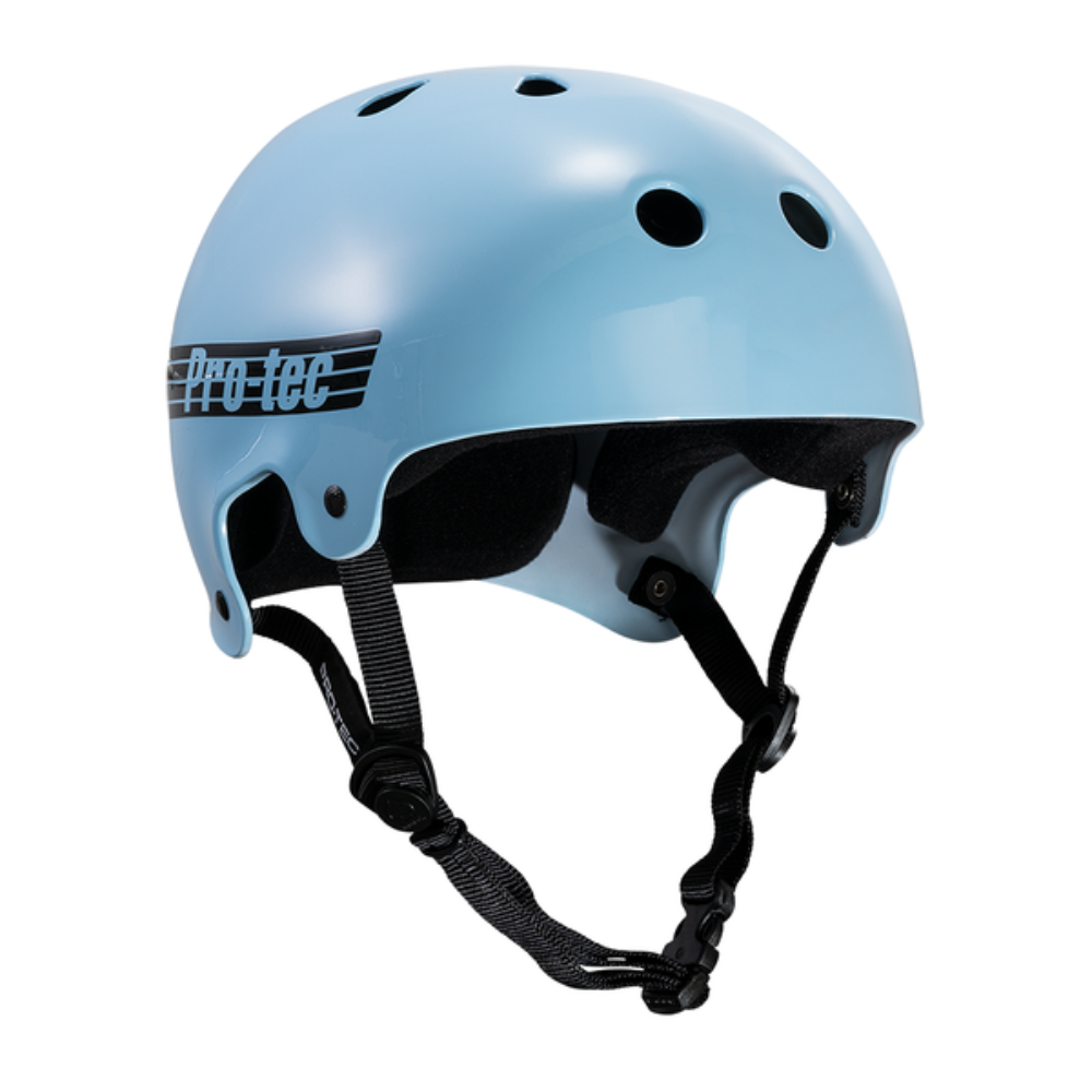 Pro-tec Helmet Old School Cert Gloss Blue
